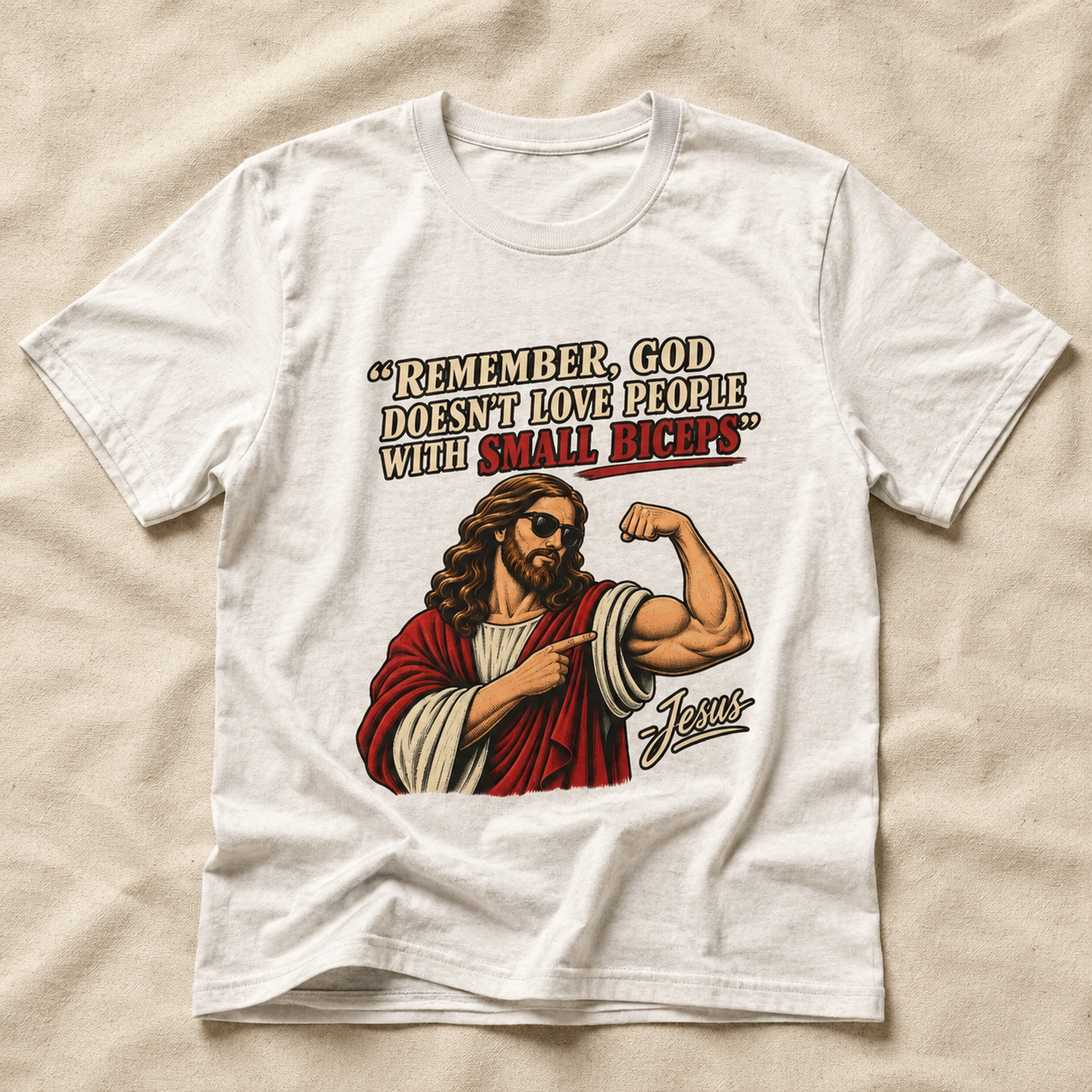 God Doesn't Love Small Biceps